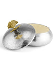 Michael Aram Butterfly Ginkgo Round Trinket Box