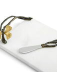 Michael Aram Butterfly Ginkgo Small Cheese Board w/ Knife