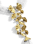Michael Aram Butterfly Ginkgo Tassel Necklace with Moonstone and Diamonds