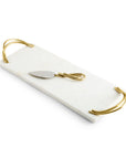 Michael Aram Calla Lily Small Cheese Board w/ Spreader