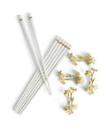 Michael Aram Cherry Blossom Chopsticks & Stands Set