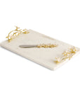 Michael Aram Cherry Blossom Small Cheese Board w/ Spreader