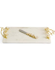 Michael Aram Cherry Blossom Small Cheese Board w/ Spreader