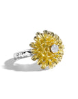 Michael Aram Dandelion Flower Ring with Diamonds