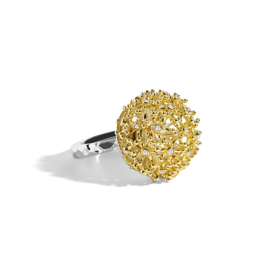 Michael Aram Dandelion Ring with Diamonds