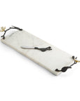 Michael Aram Dogwood Small Cheese Board w/ Knife