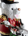 Michael Aram Drumming Teddy Ornament