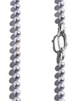 Michael Aram Enchanted Forest Link Necklace with Pearls and Diamonds