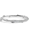 Michael Aram Enchanted Forest Pave Bangle Bracelet with Diamonds