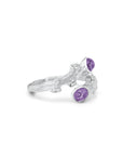 Michael Aram Enchanted Forest Ring with Amethyst and Diamonds