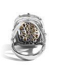 Michael Aram Enchanted Forest Ring with Gold Doublet and Diamonds