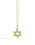 Michael Aram Enchanted Forest Star of David Pendant Necklace with Diamonds