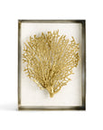 Michael Aram Fan Coral Fabric Shadow Box