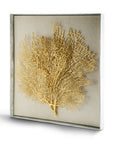 Michael Aram Fan Coral Large Fabric Shadow Box