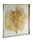 Michael Aram Fan Coral Large Fabric Shadow Box