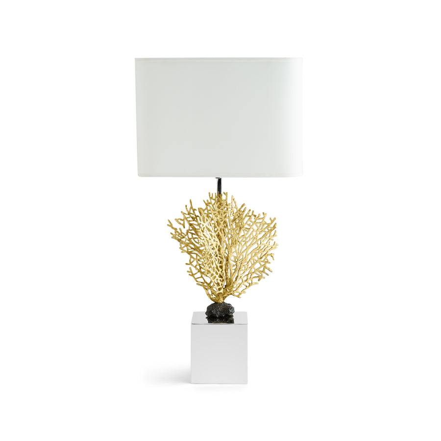 Michael Aram Fan Coral Table Lamp