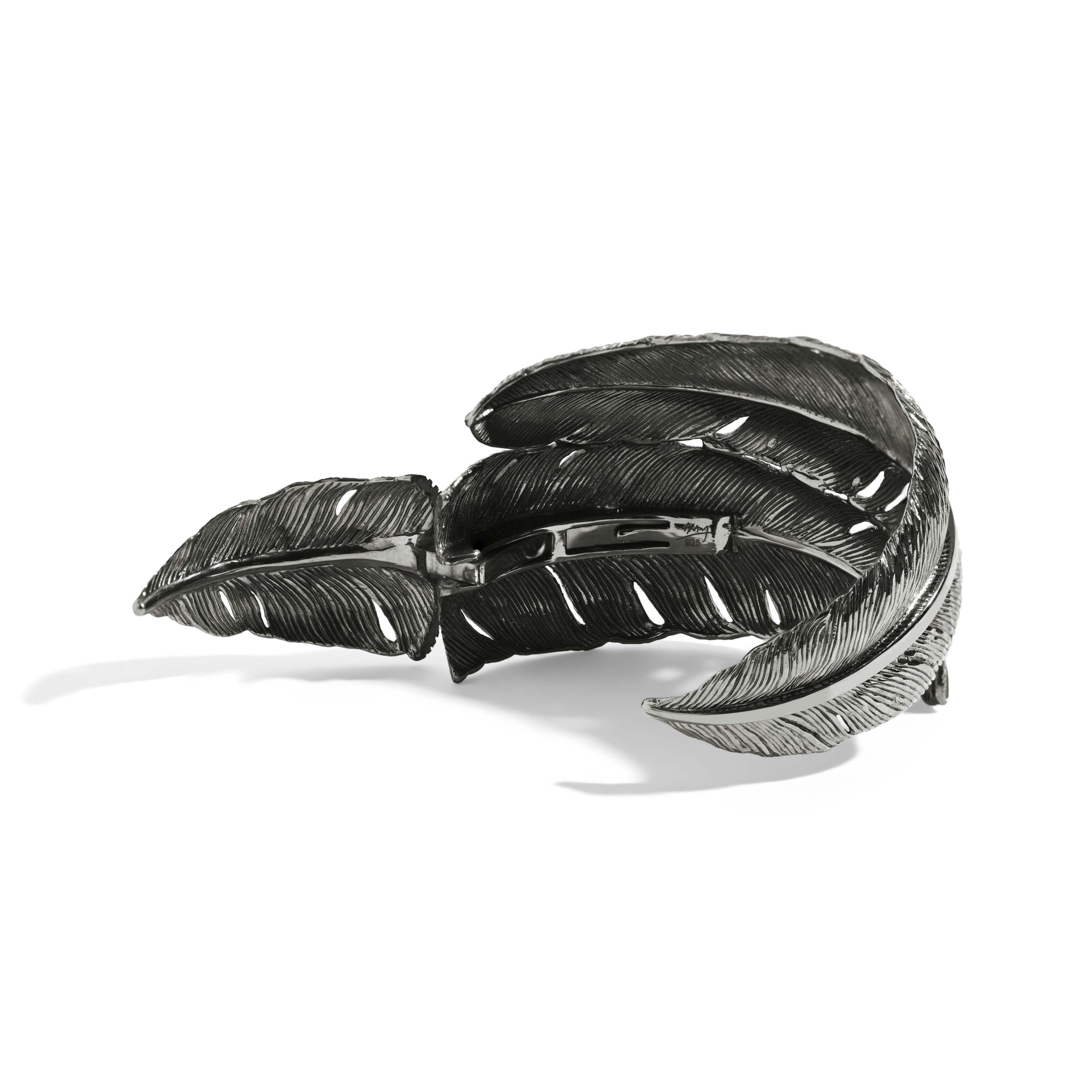 Michael Aram Feather Cuff with Diamonds