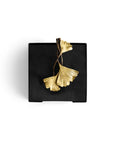 Michael Aram Golden Ginkgo Cocktail Napkin Holder