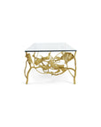 Michael Aram Golden Ginkgo Coffee Table