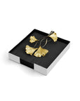 Michael Aram Golden Ginkgo Napkin Holder