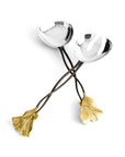 Michael Aram Golden Ginkgo Serving Set