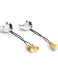 Michael Aram Golden Ginkgo Serving Set