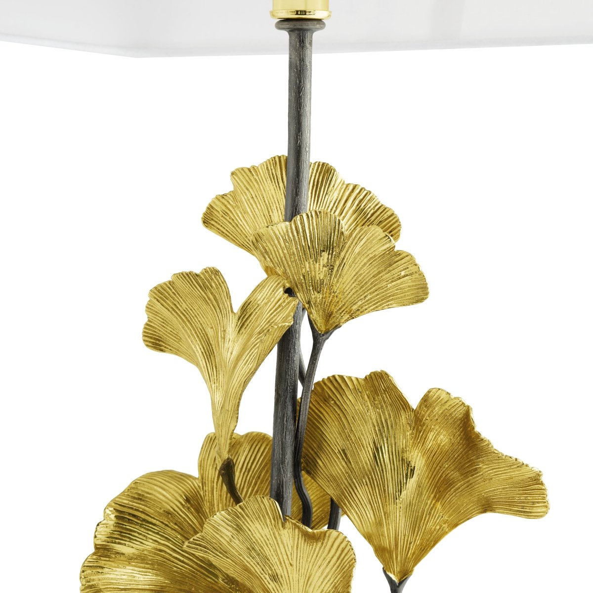 Michael Aram Golden Ginkgo Table Lamp
