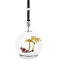 Michael Aram Island Santa Snow Globe Ornament