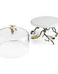 Michael Aram Lovebirds Cake Stand with Dome