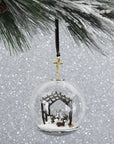 Michael Aram Manger Snow Globe Ornament