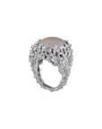 Michael Aram Ocean Ring with Pearl and Diamonds