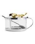 Michael Aram Olive Branch Condiment Container with Spoon