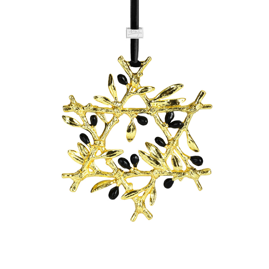 Michael Aram Olive Branch Star Ornament