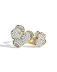 Michael Aram Orchid Double Ring with Diamonds