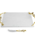 Michael Aram Orchid Large Cheese Board w/ Knife