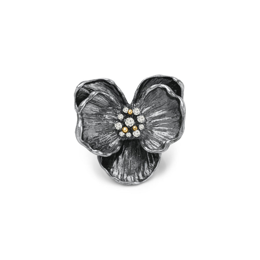 Michael Aram Orchid Ring with Diamonds