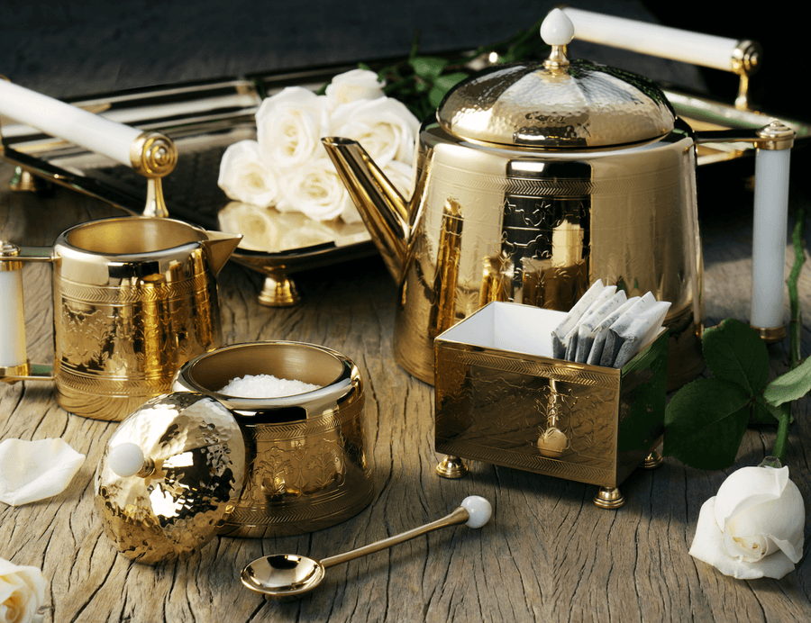 Michael Aram Palace Gold Tea Set
