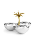 Michael Aram Palm Triple Bowl