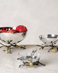 Michael Aram Pomegranate Glass Bowl w/ Spoon