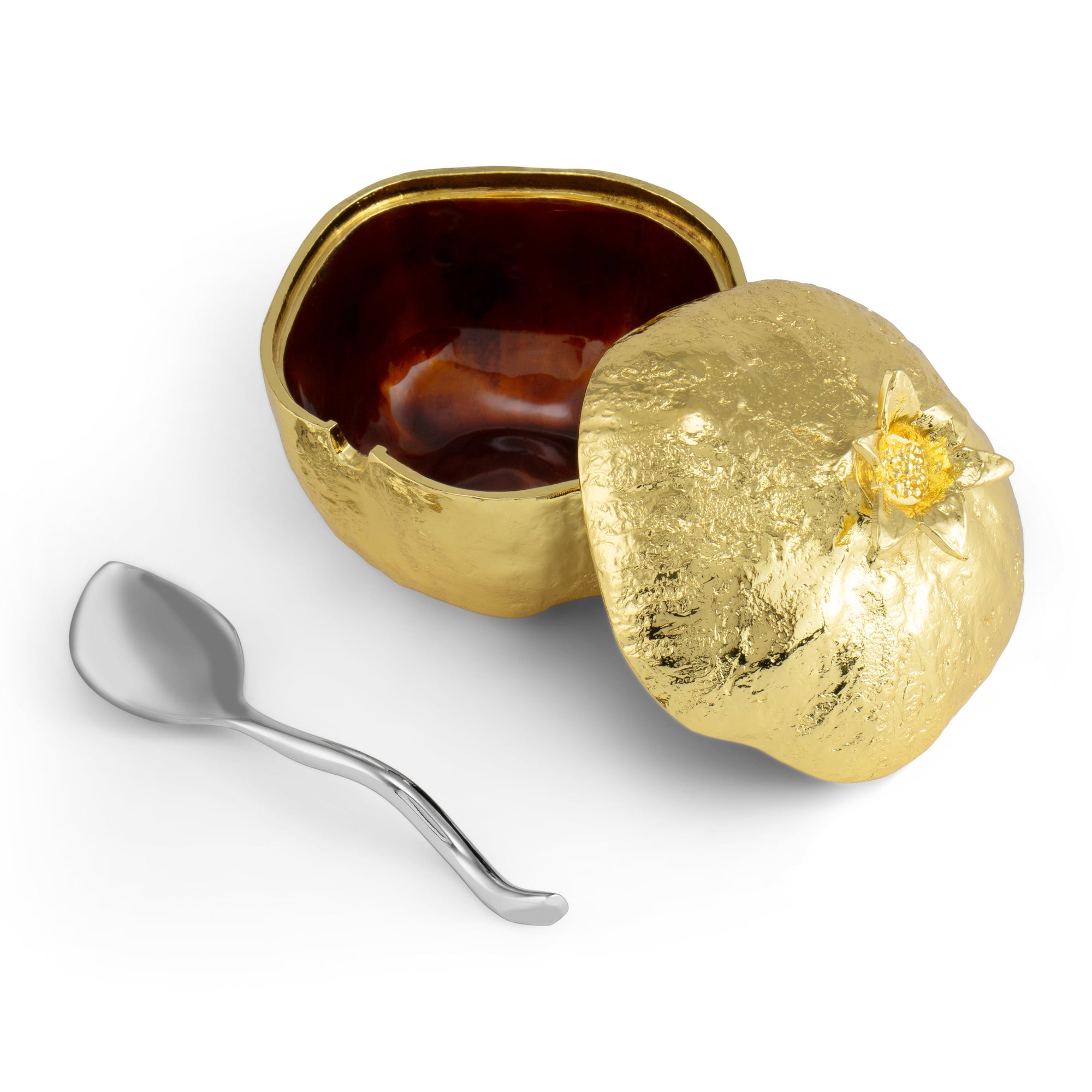 Michael Aram Pomegranate Mini Pot w/ Spoon