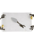 Michael Aram Pomegranate Small Cheese Board with Knife