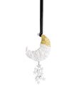 Michael Aram Santa Crescent Moon Ornament