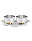 Michael Aram Shagreen Double Dish with Tray