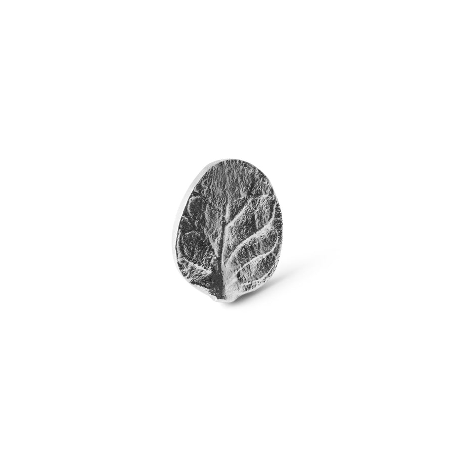 Michael Aram Silver-Tone Botanical Leaf Knob Small