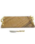 Michael Aram Vine Extra Large Cheese Board with Knife