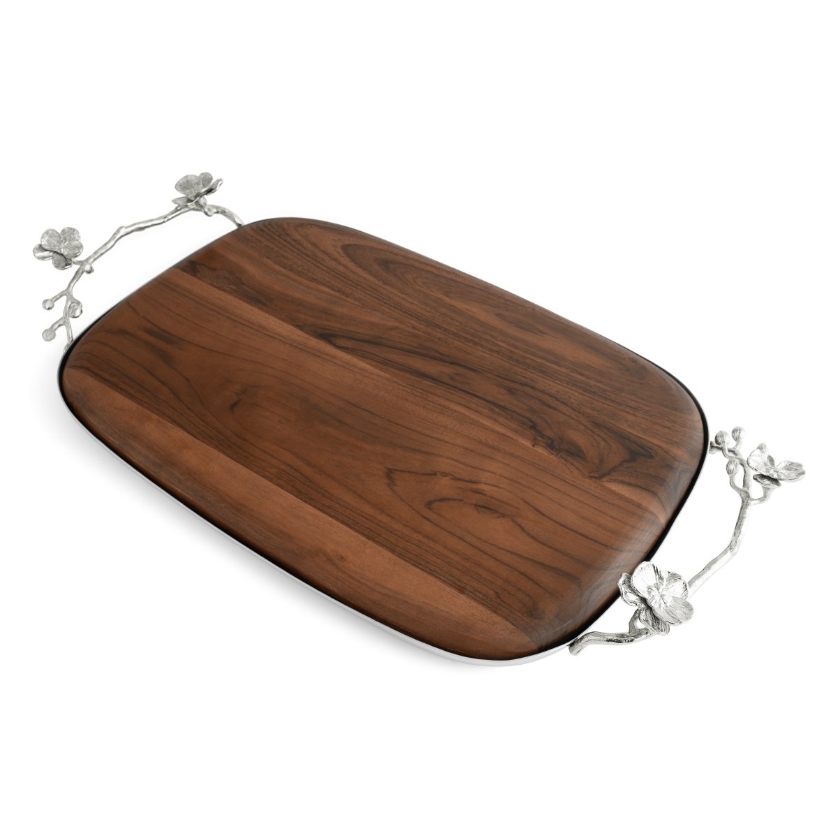 Michael Aram White Orchid Bread Board