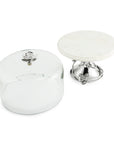 Michael Aram White Orchid Cake Stand w/ Dome