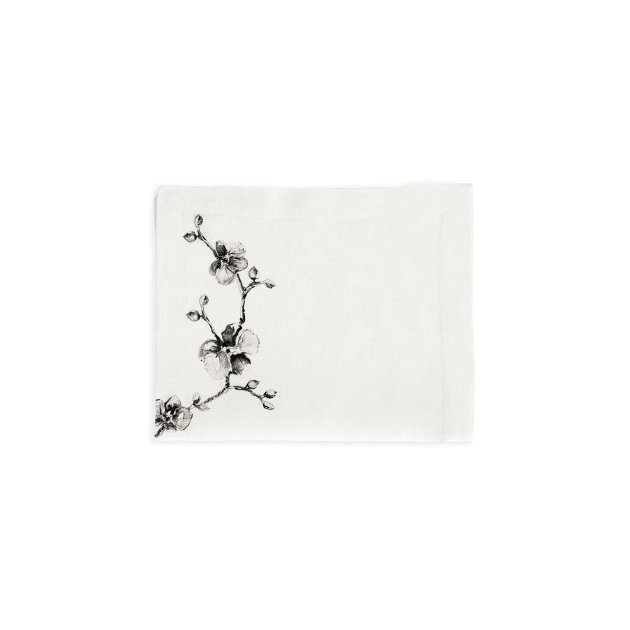 Michael Aram White Orchid Fingertip Towel Stand