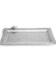 Michael Aram White Orchid Large Glass Tray