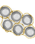 Michael Aram Wisteria Gold Seder Plate